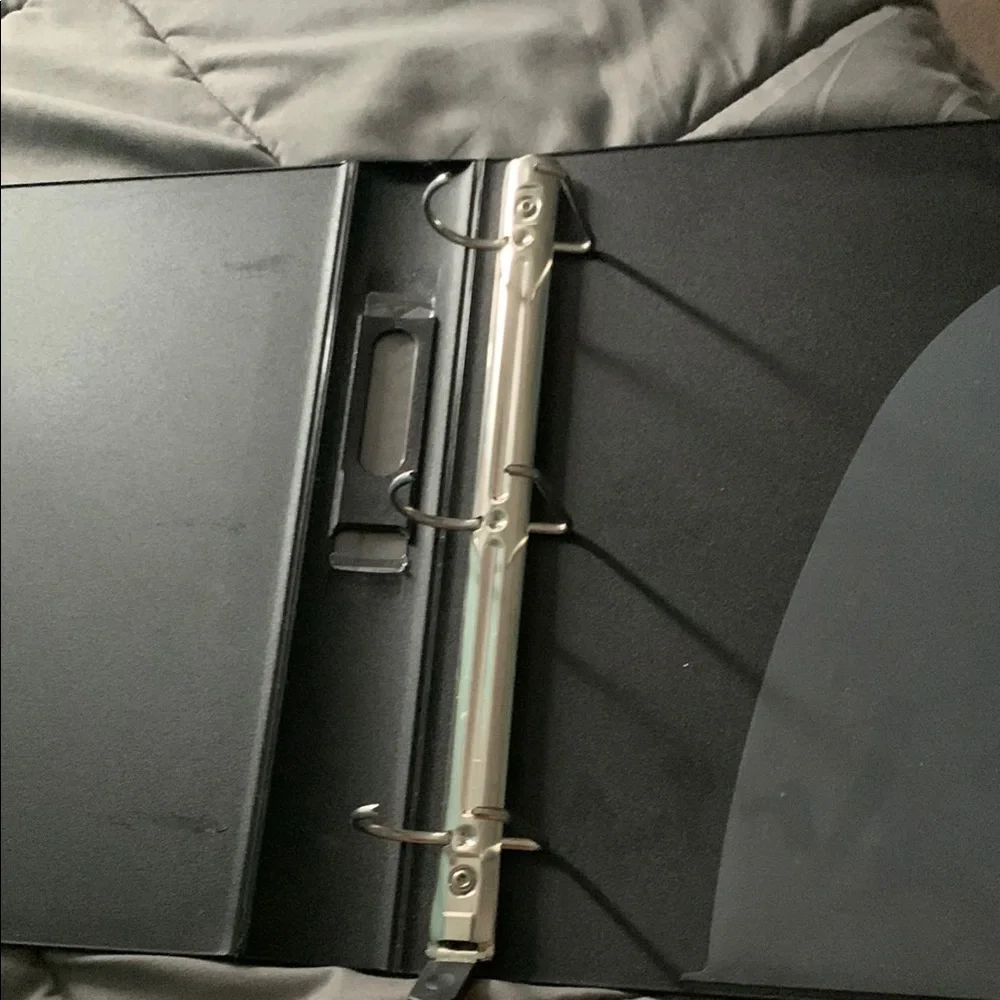 Black big binder